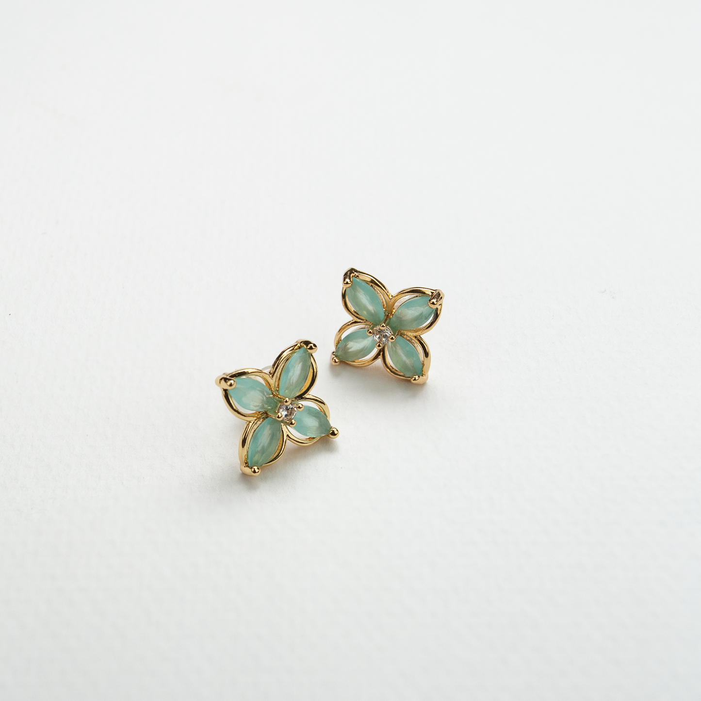 Symphony Earrings Teal