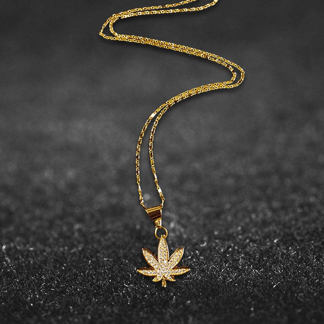 Fan Leaf Necklace