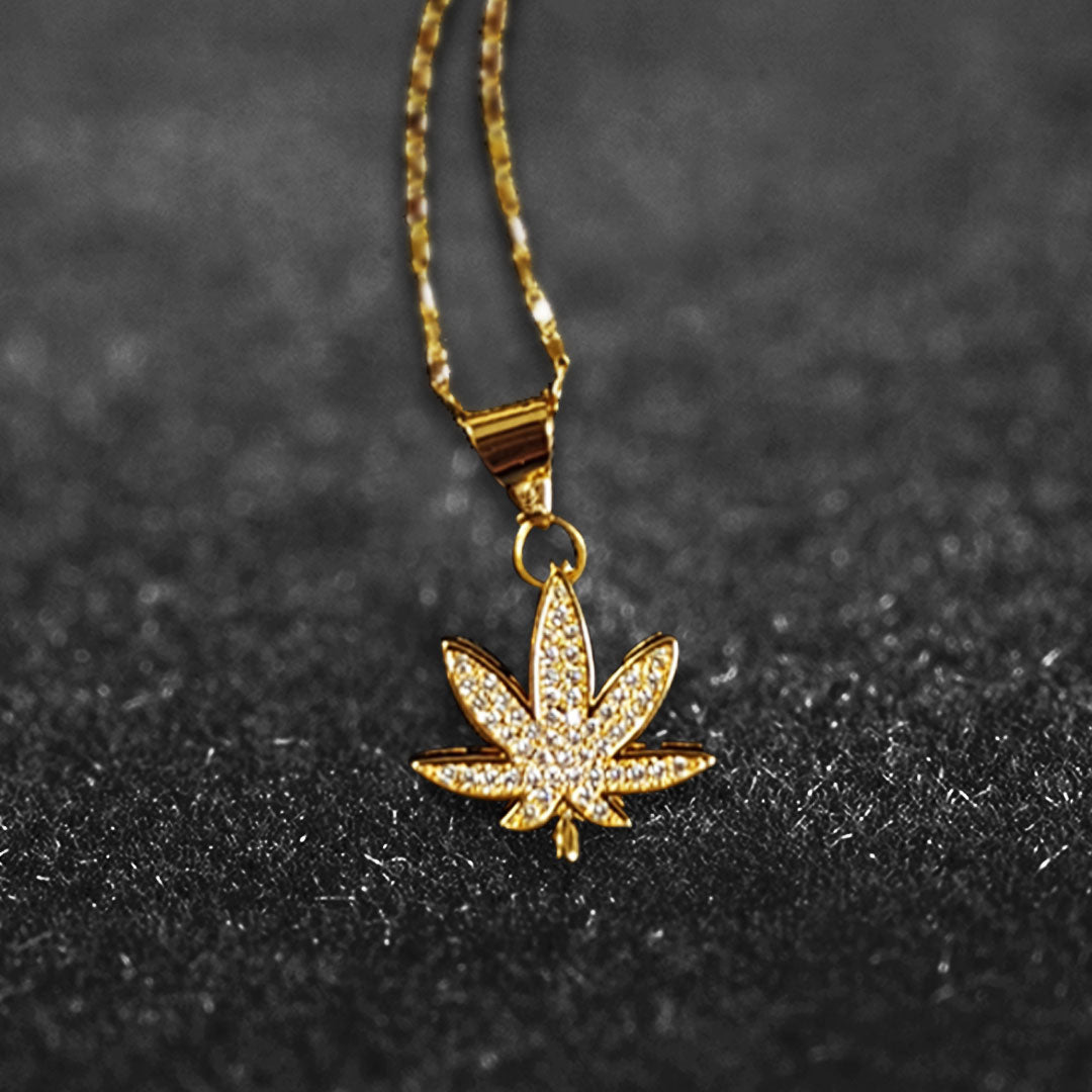 Fan Leaf Necklace