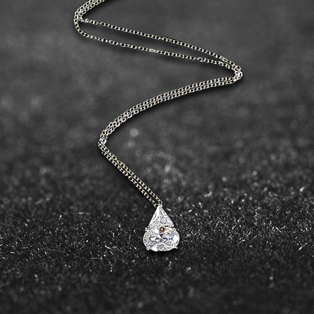 Zircon Pendant Necklace