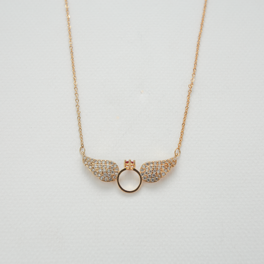 Wing-Ring Necklace