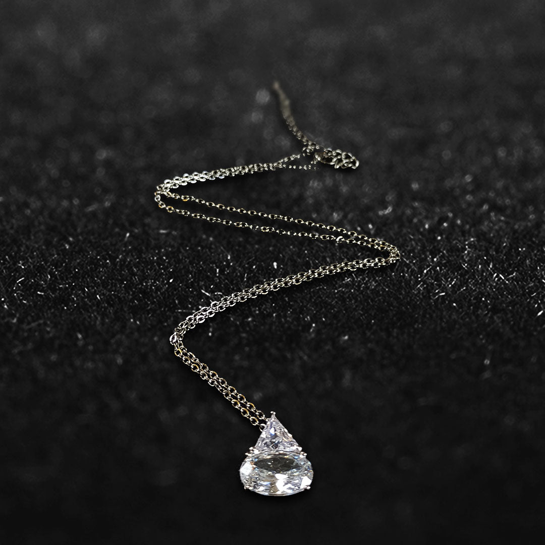 Zircon Pendant Necklace