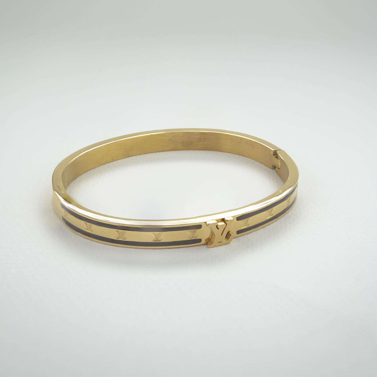 Lv Gold Bangle