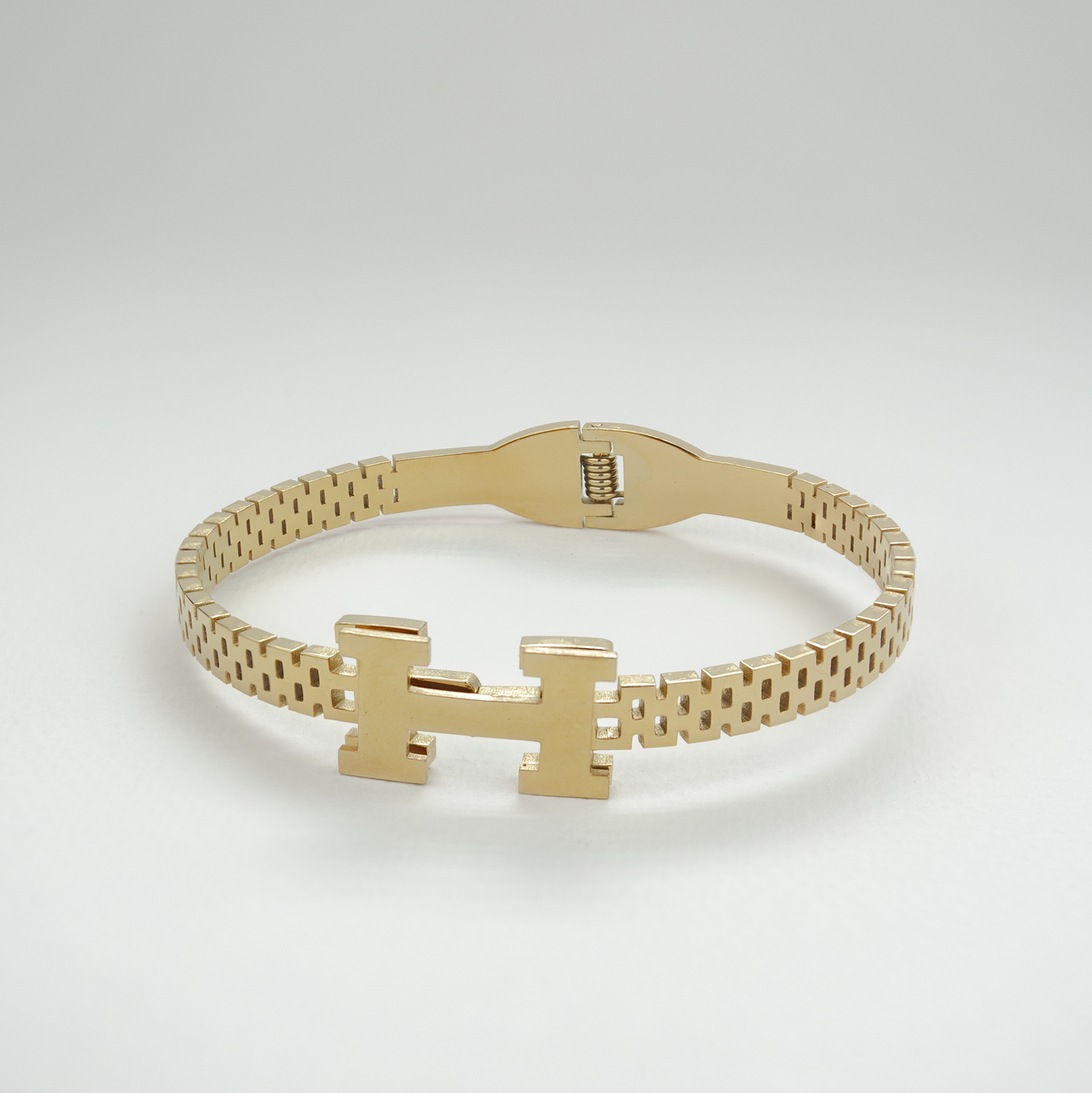 Hermes Gold Bangle