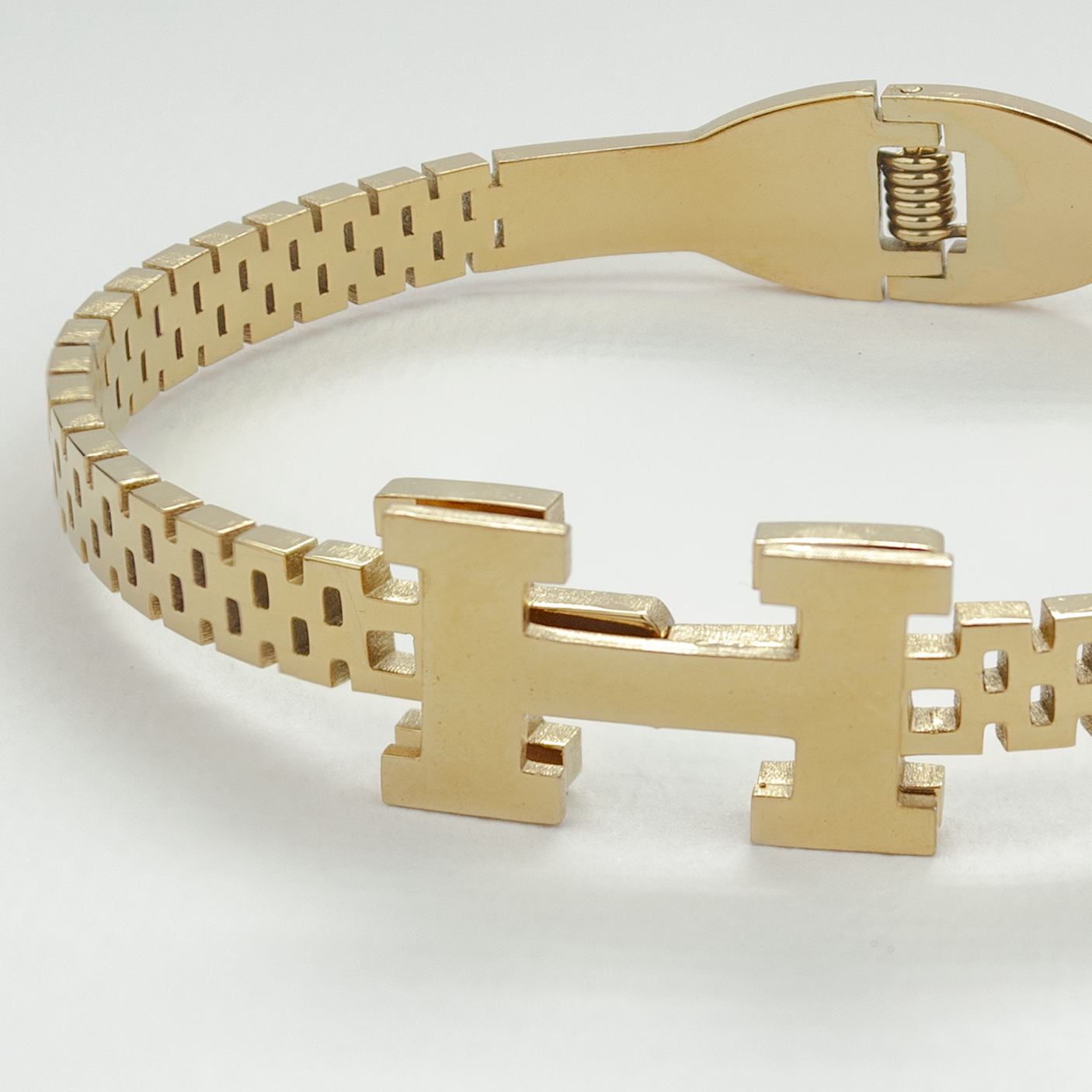 Hermes Gold Bangle