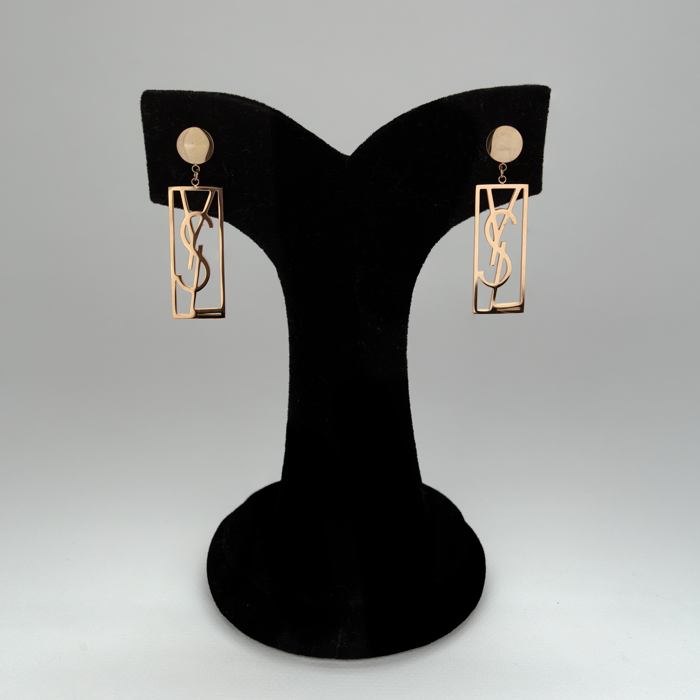 YSL Rose Gold Earrings