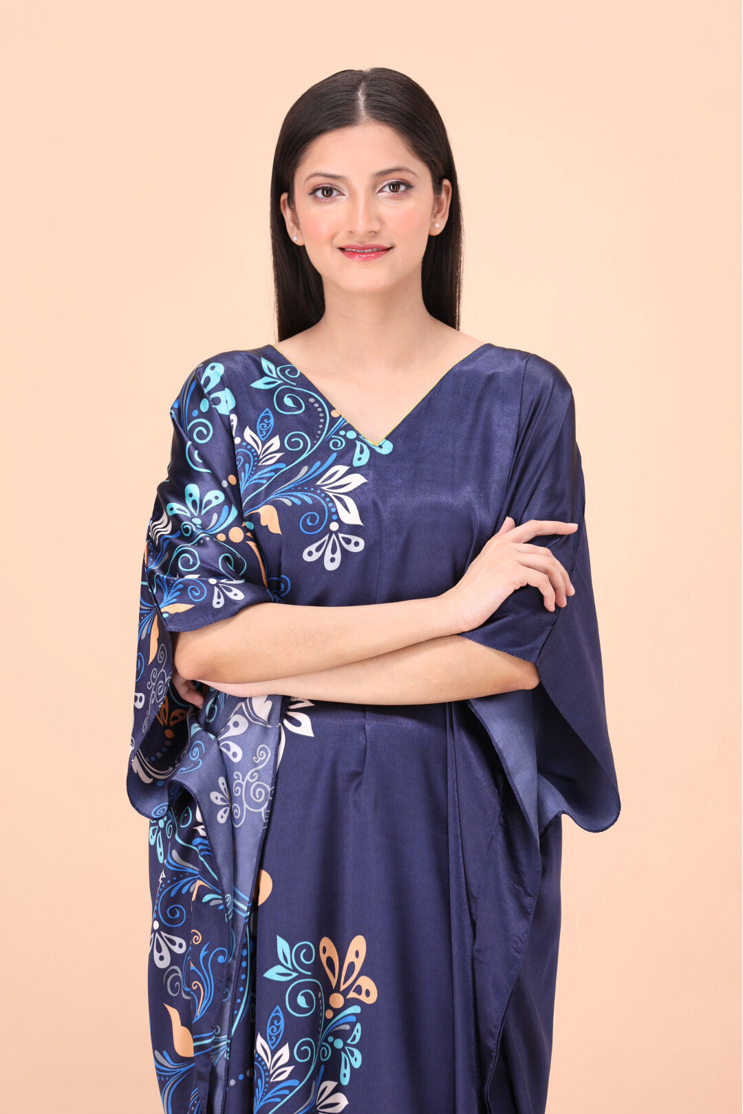 Printed Long Kaftan