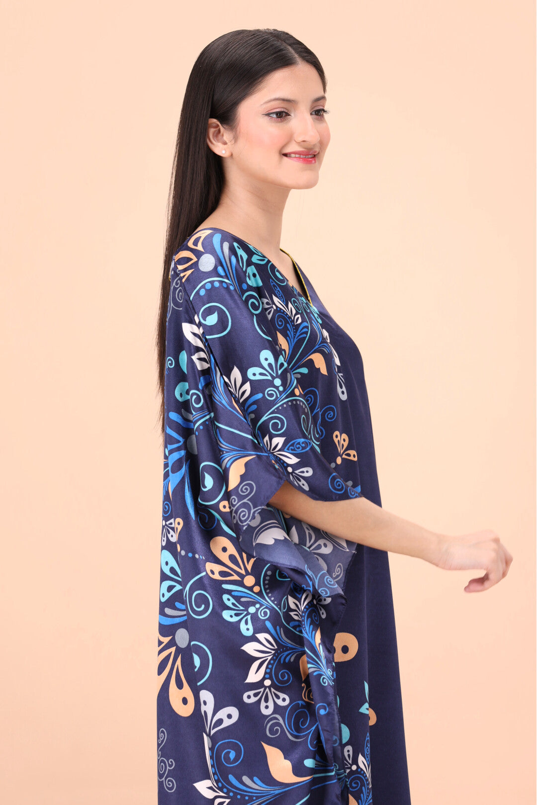 Printed Long Kaftan