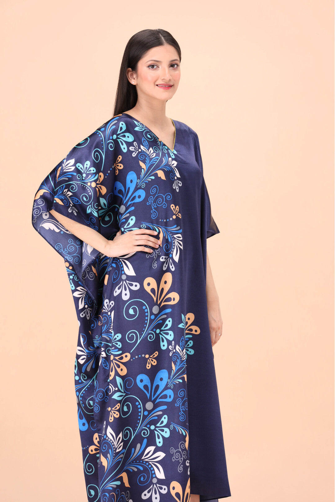 Printed Long Kaftan