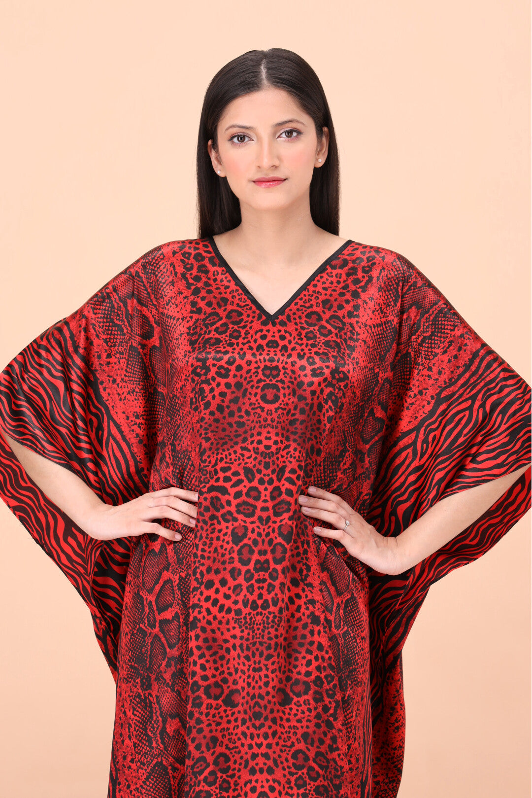 Printed Long Kaftan