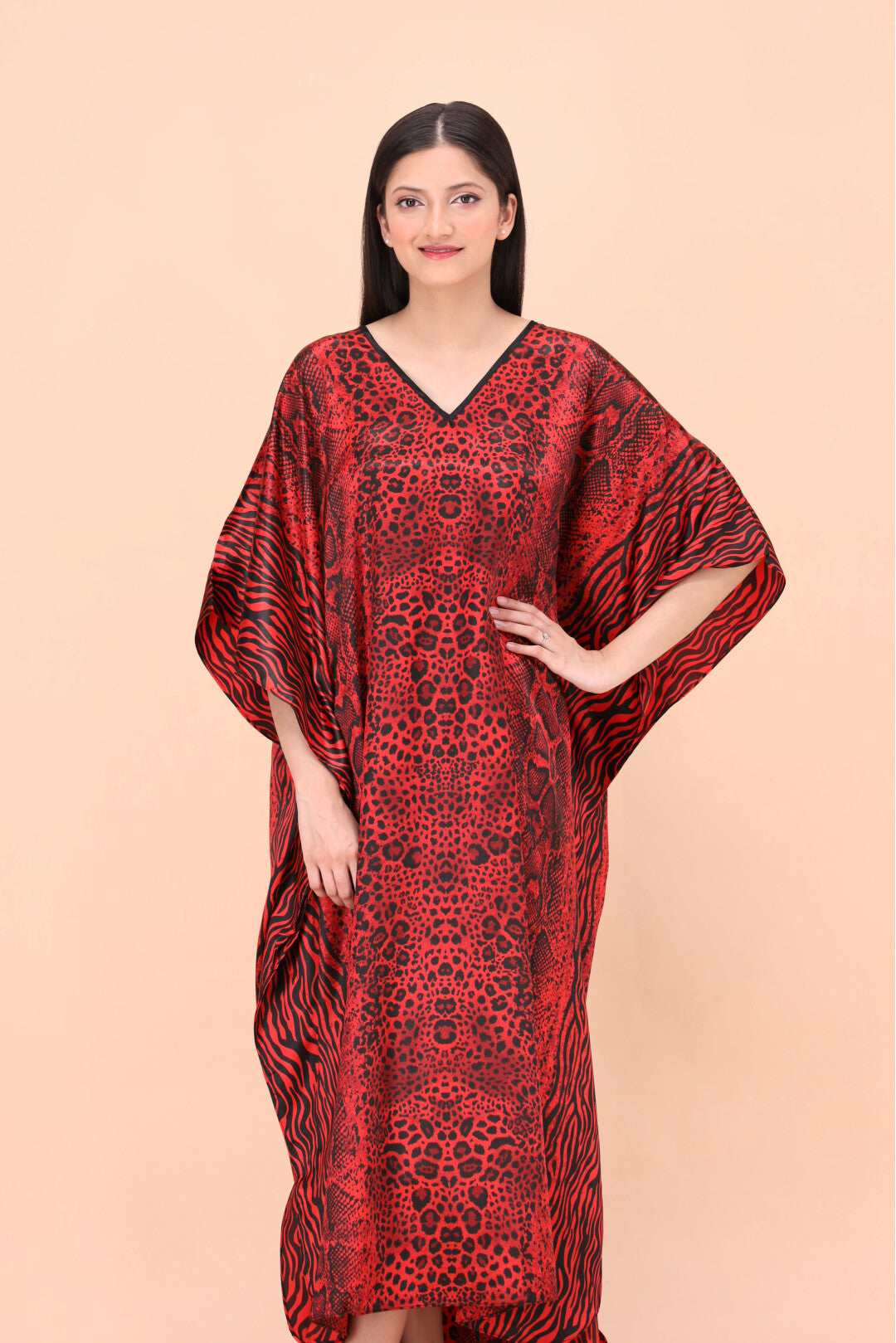 Printed Long Kaftan