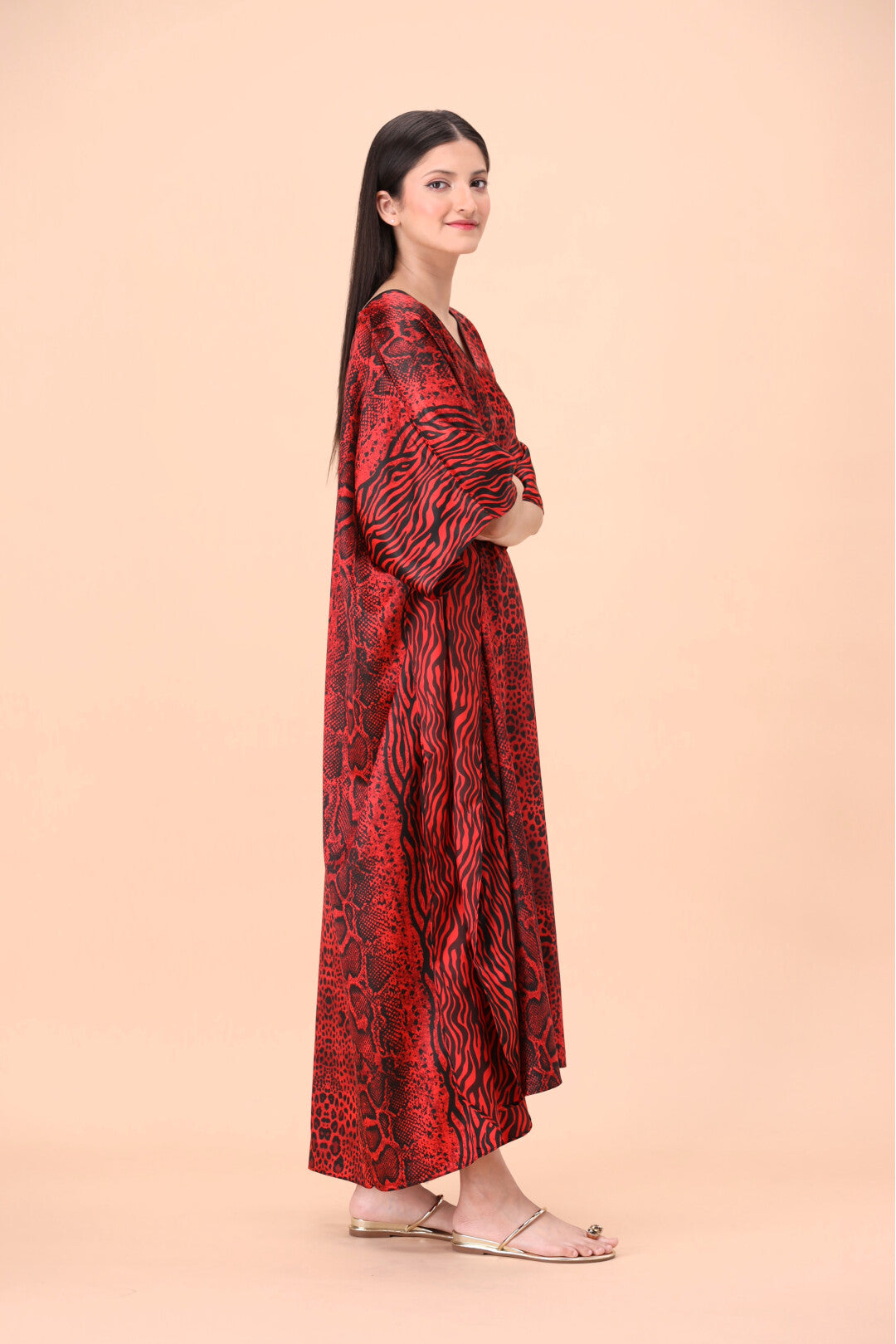 Printed Long Kaftan