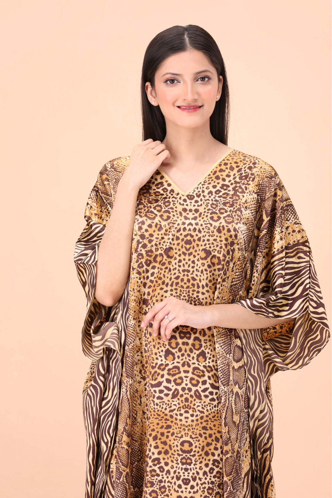 Printed Long Kaftan