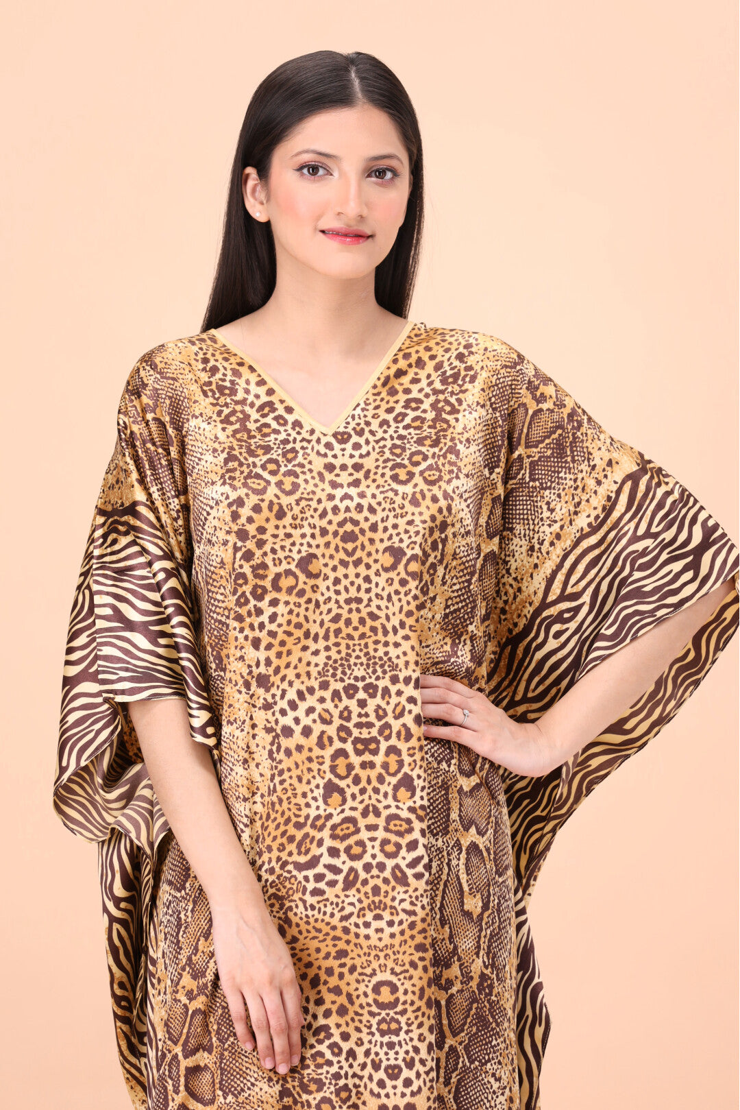 Printed Long Kaftan