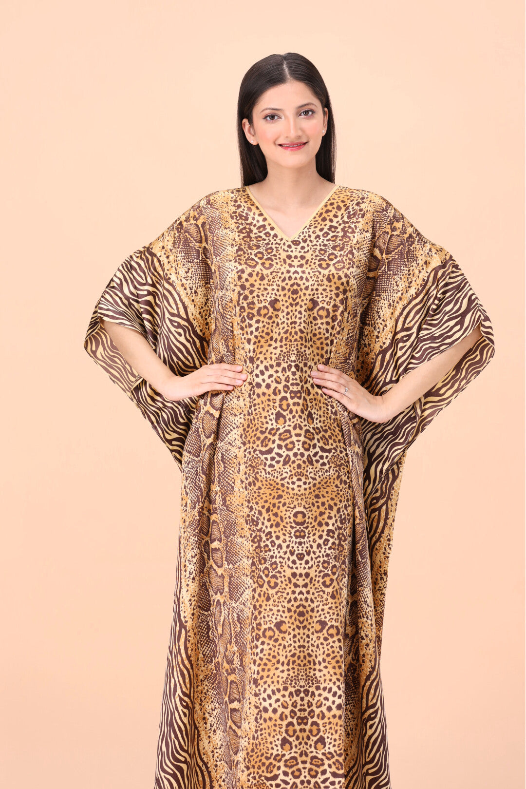 Printed Long Kaftan