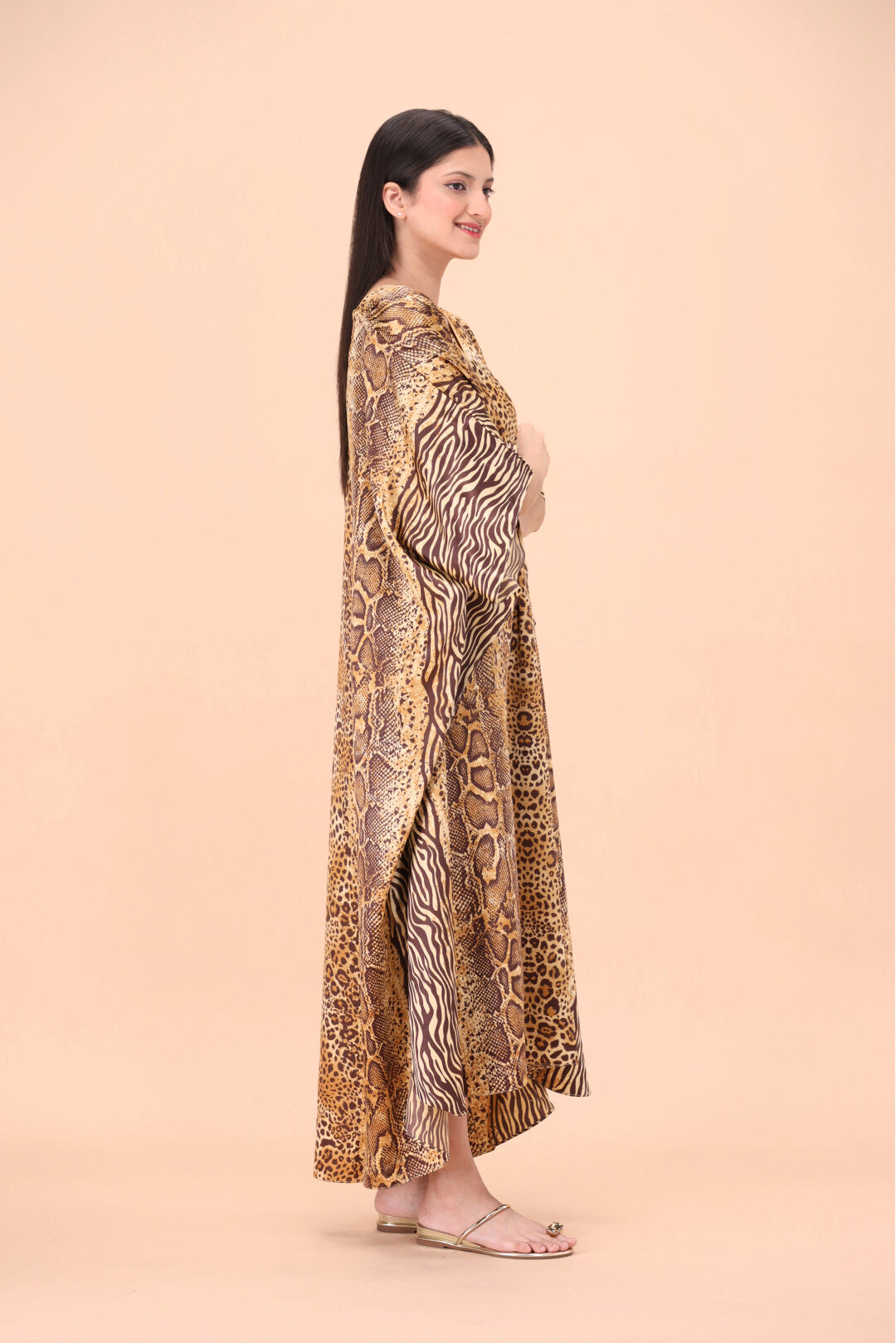 Printed Long Kaftan