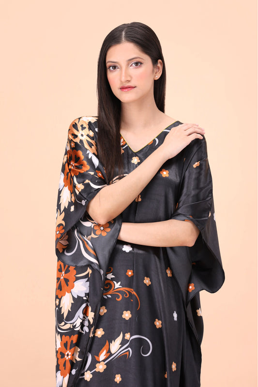 Printed Long Kaftan