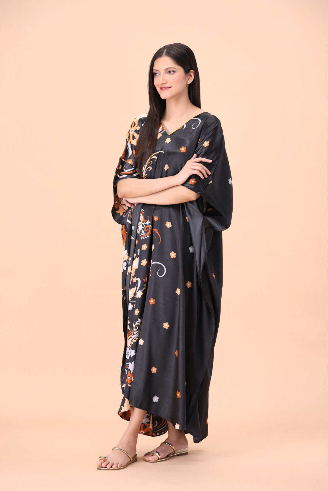 Printed Long Kaftan