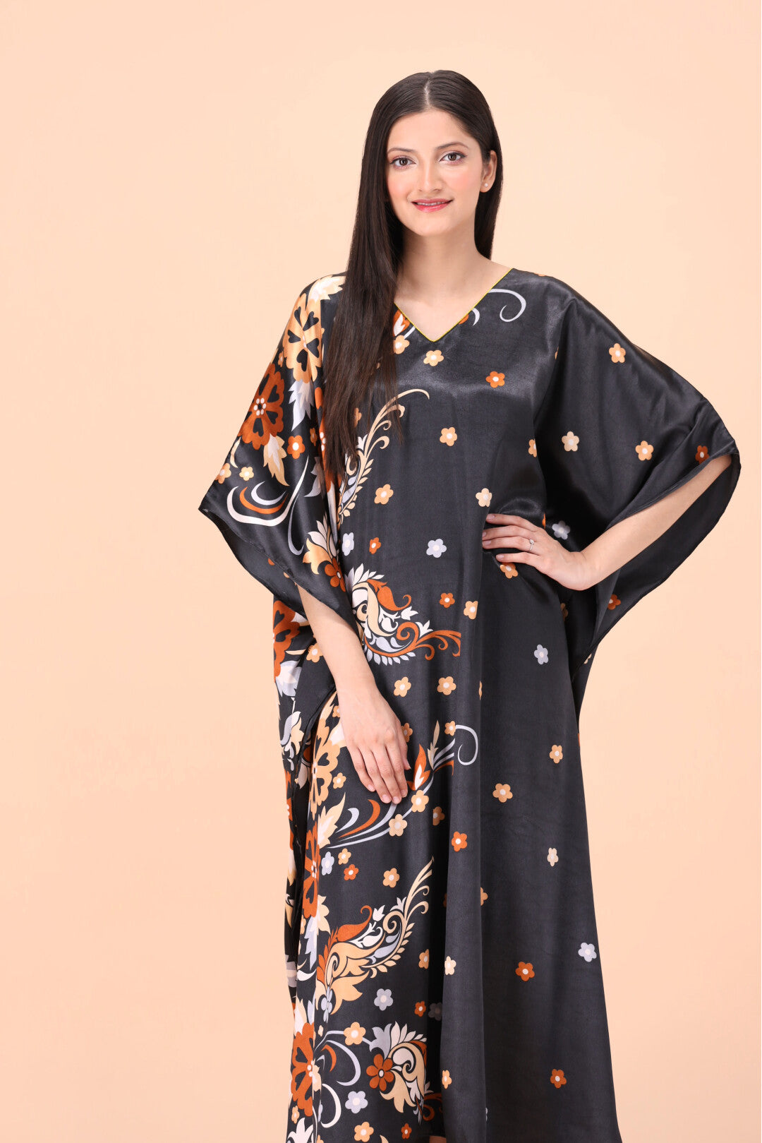 Printed Long Kaftan