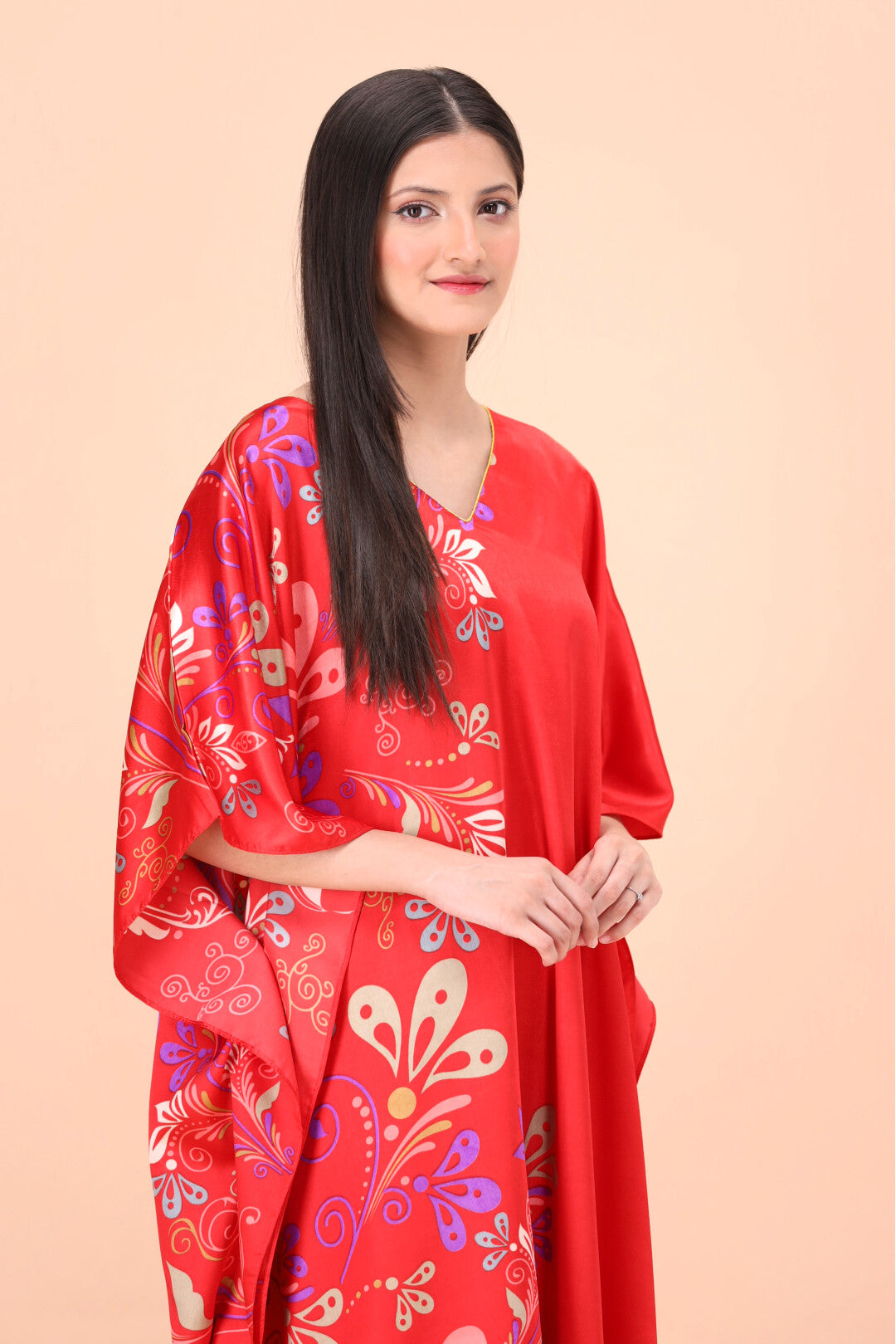 Printed Long Kaftan