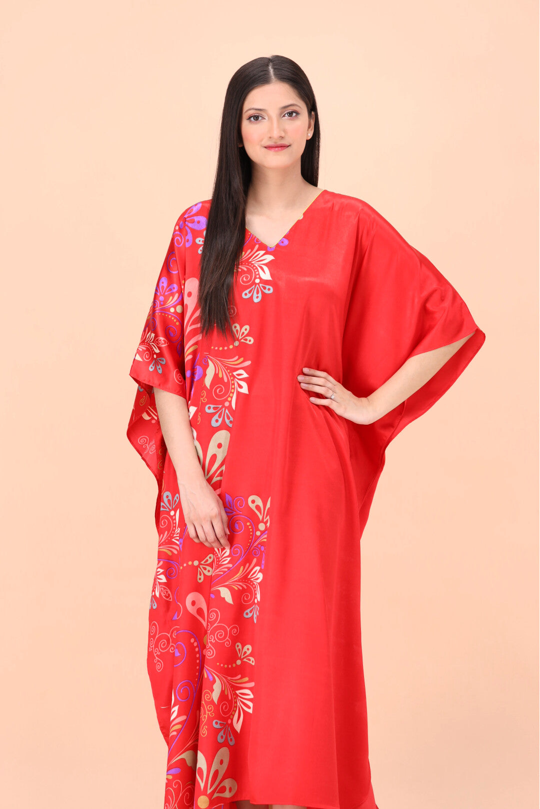 Printed Long Kaftan