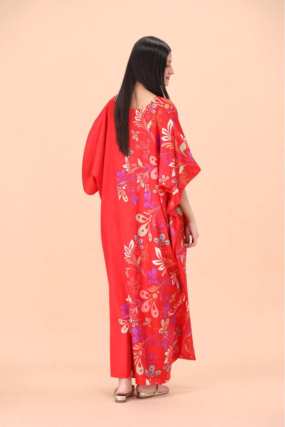 Printed Long Kaftan