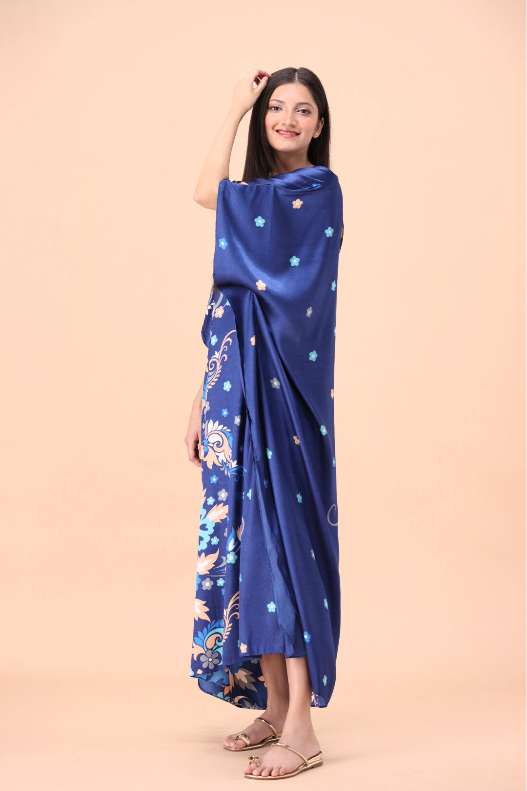 Printed Long Kaftan