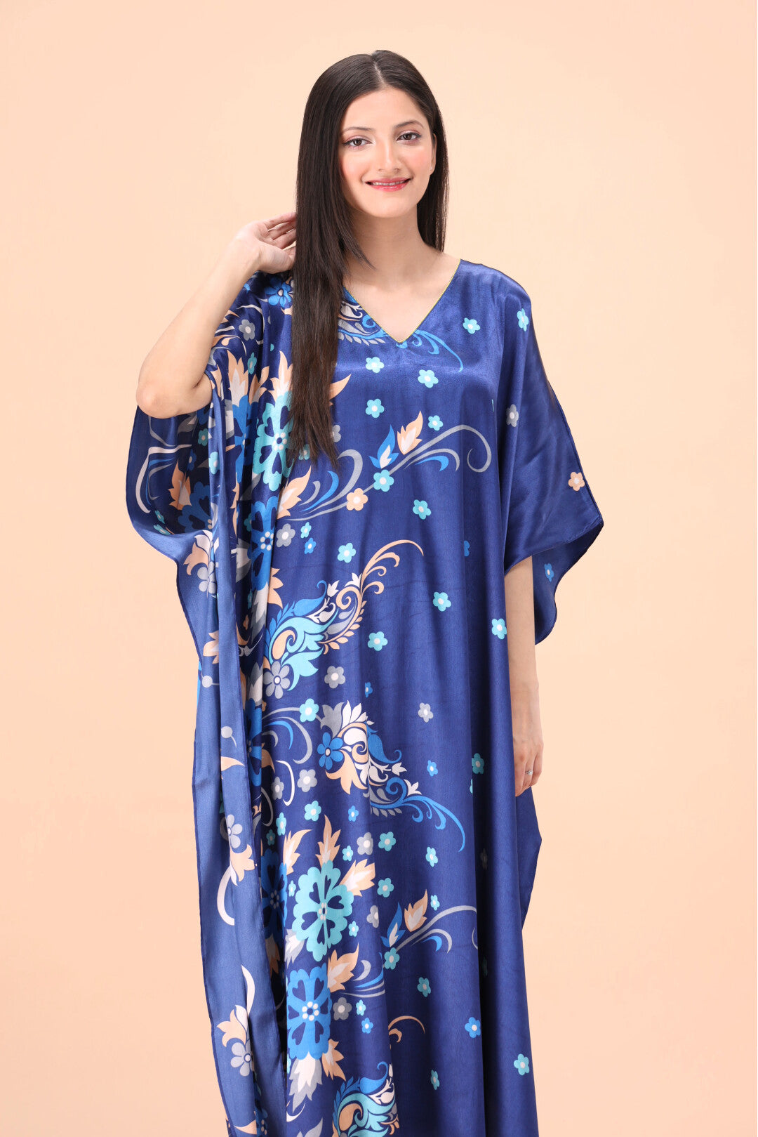 Printed Long Kaftan