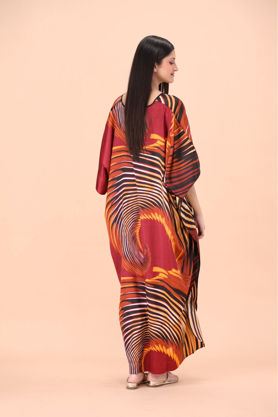 Printed Long Kaftan