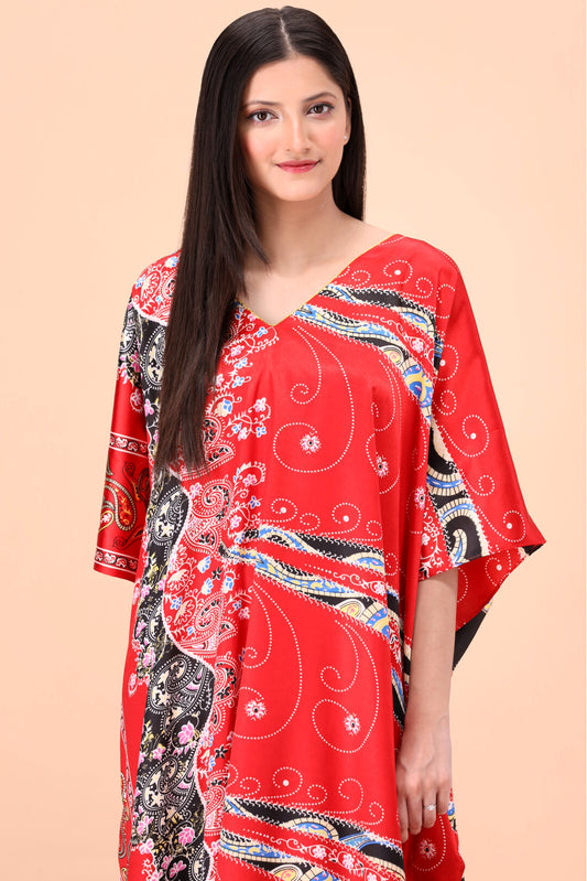 Printed Long Kaftan