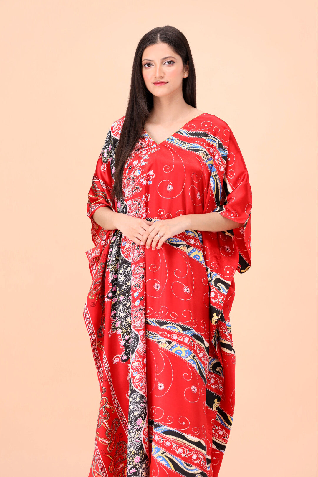 Printed Long Kaftan