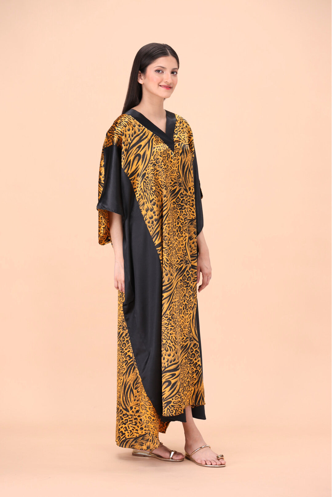 Printed Long Kaftan