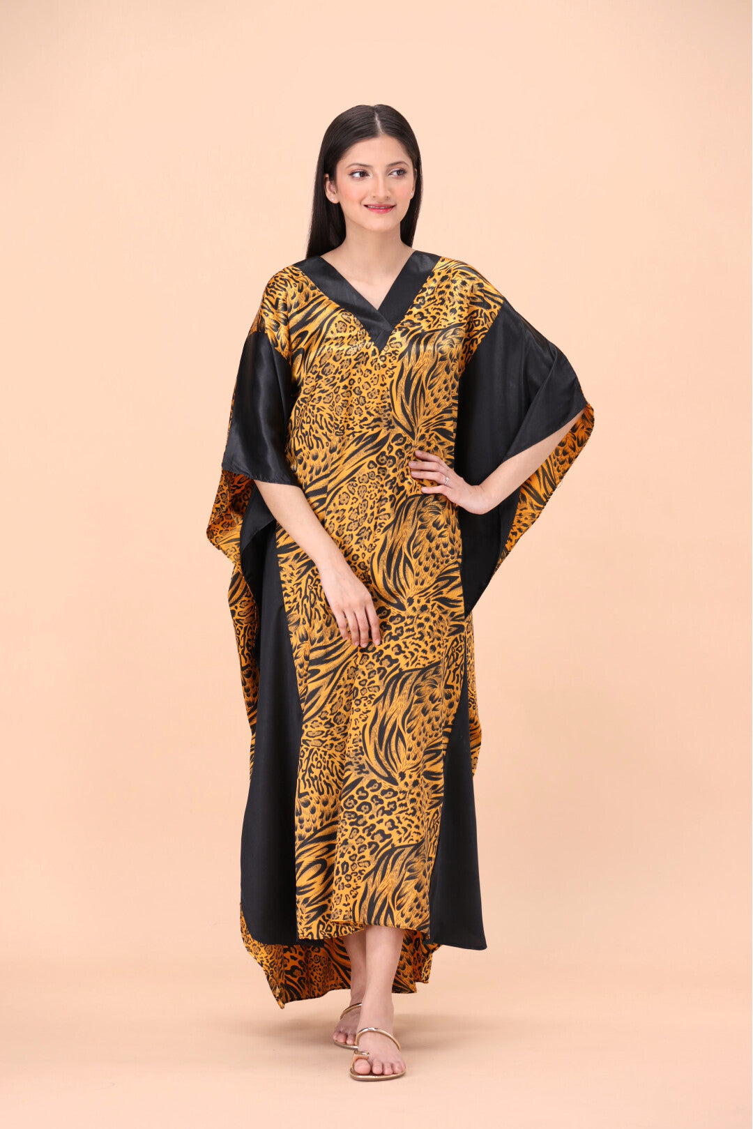 Printed Long Kaftan