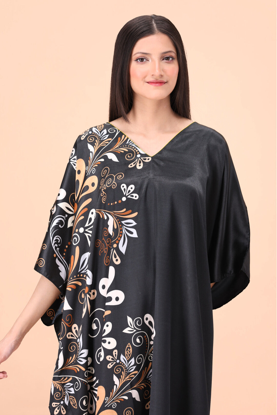 Printed Long Kaftan