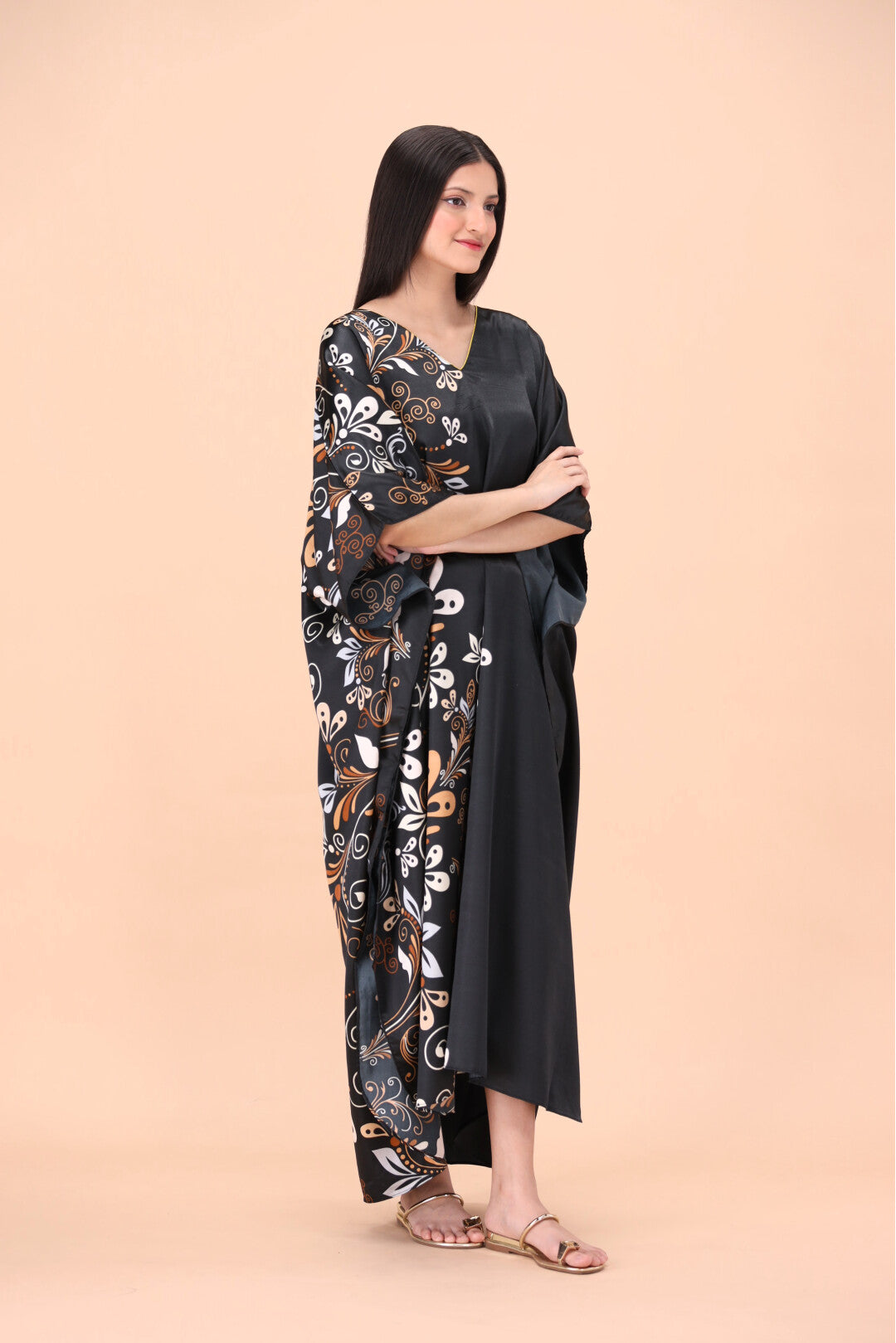 Printed Long Kaftan