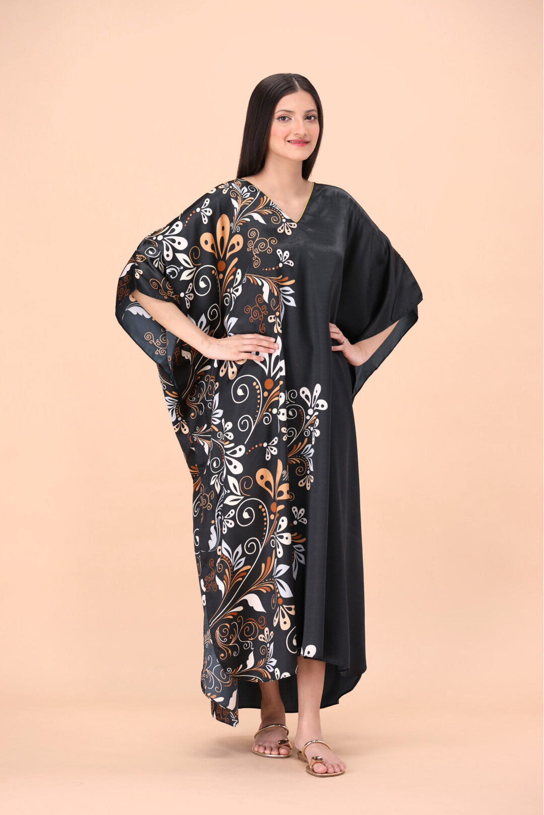 Printed Long Kaftan