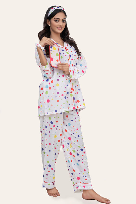 Jazzy Spots -Turkish Cotton PJ