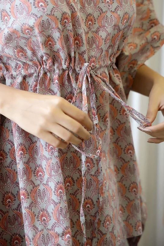 Floral Poly-Viscose Pyjama