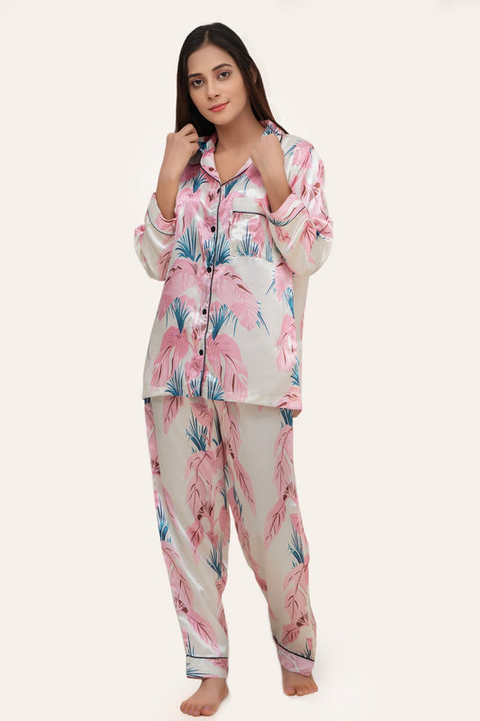 Pink & Blue Floral PJ