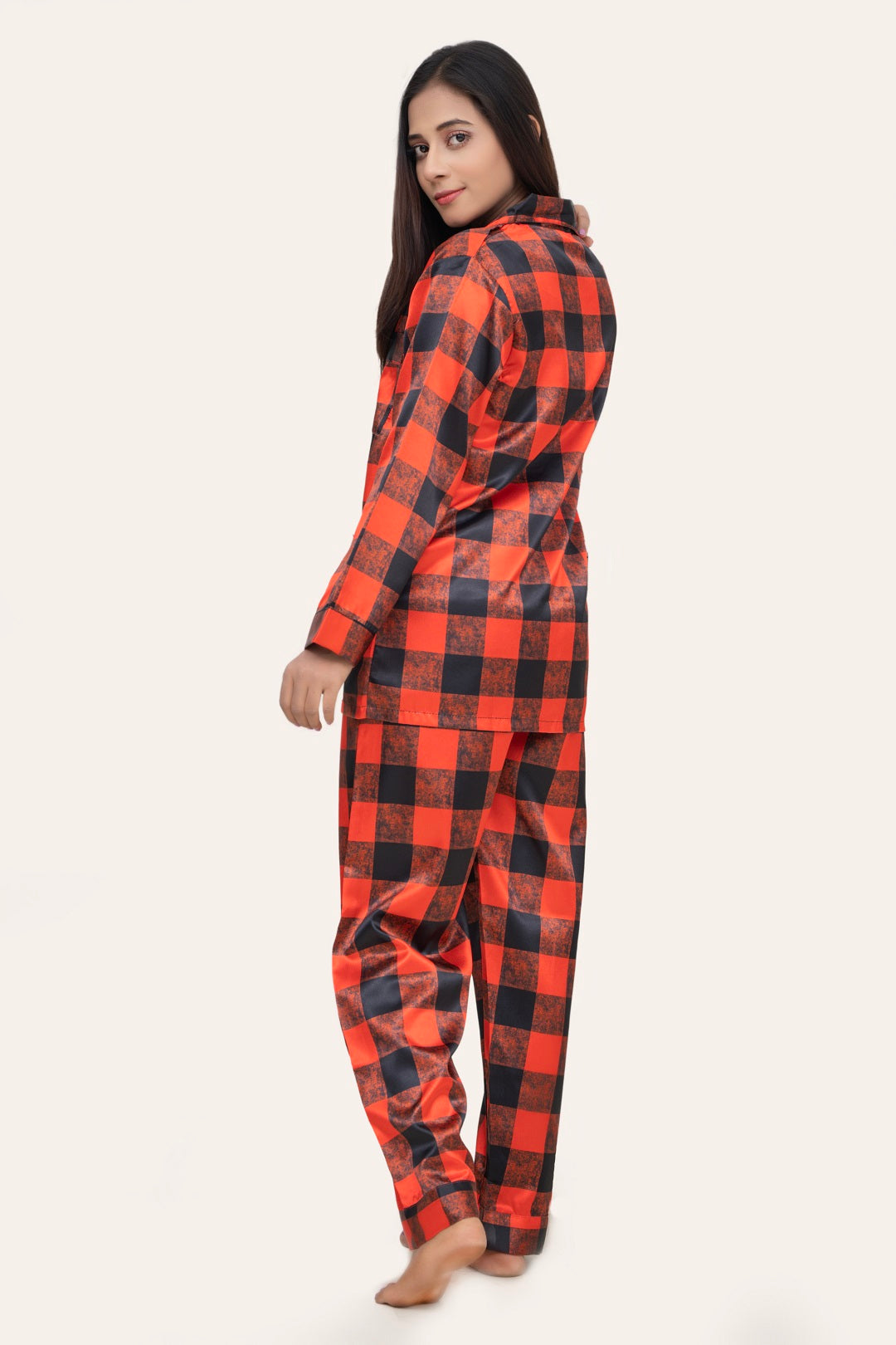 Red & Black Chequered PJ