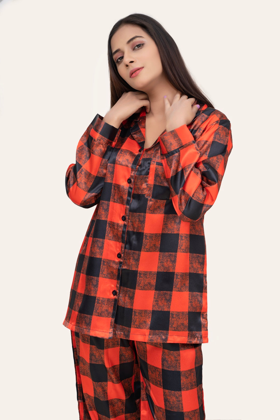 Red & Black Chequered PJ