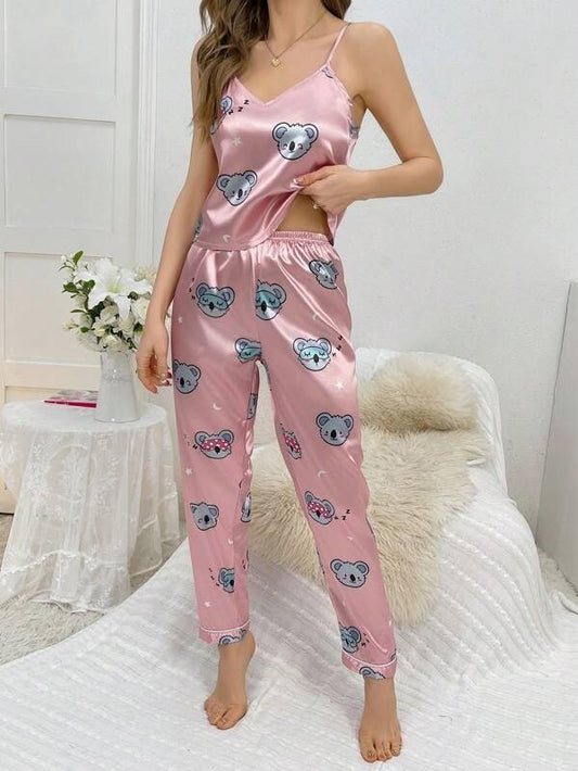 Koala Pink - Cami & Pajama