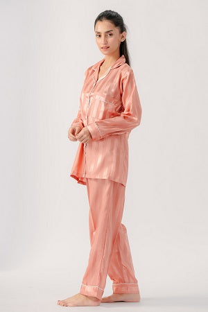 Shadow Stripe PJ - Pink