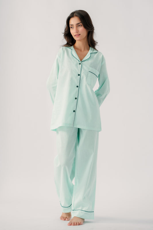 Cotton Mint PJ set