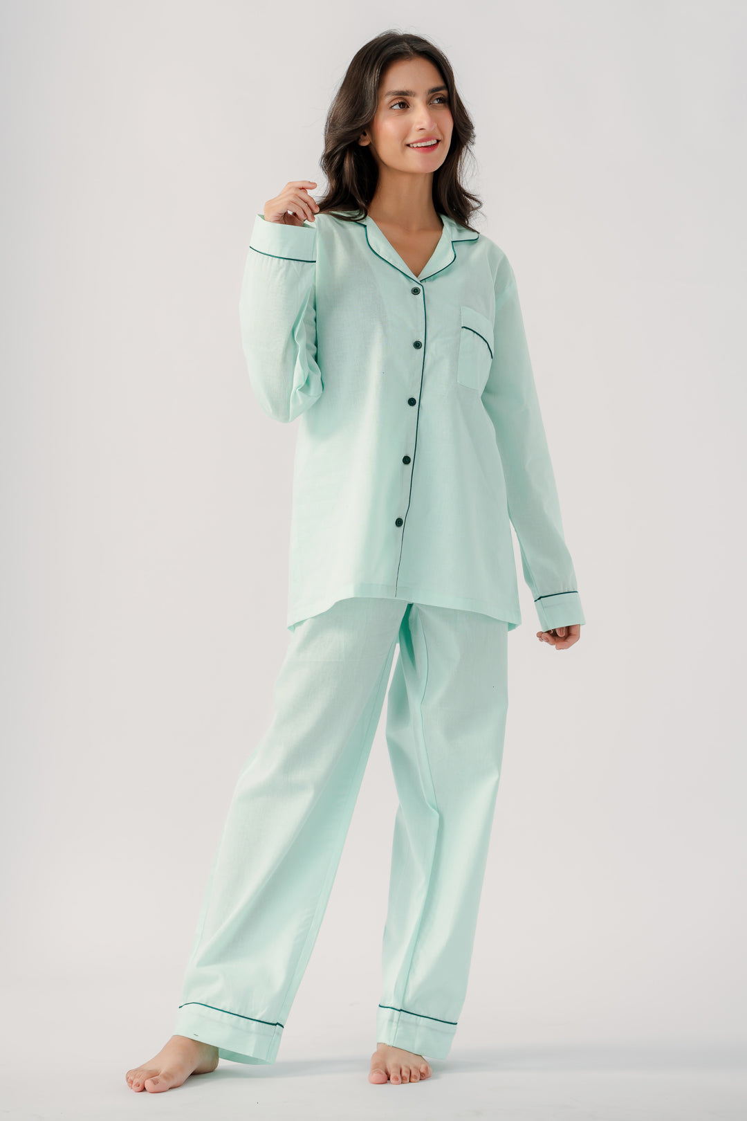 Cotton Mint PJ set