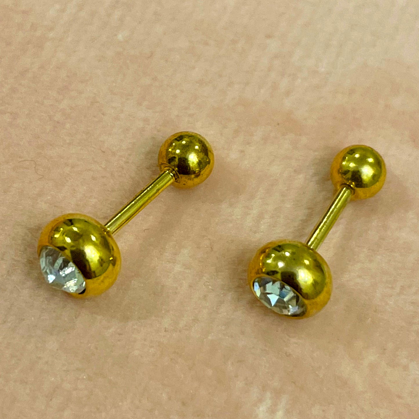 Zircon Sphere Barbell