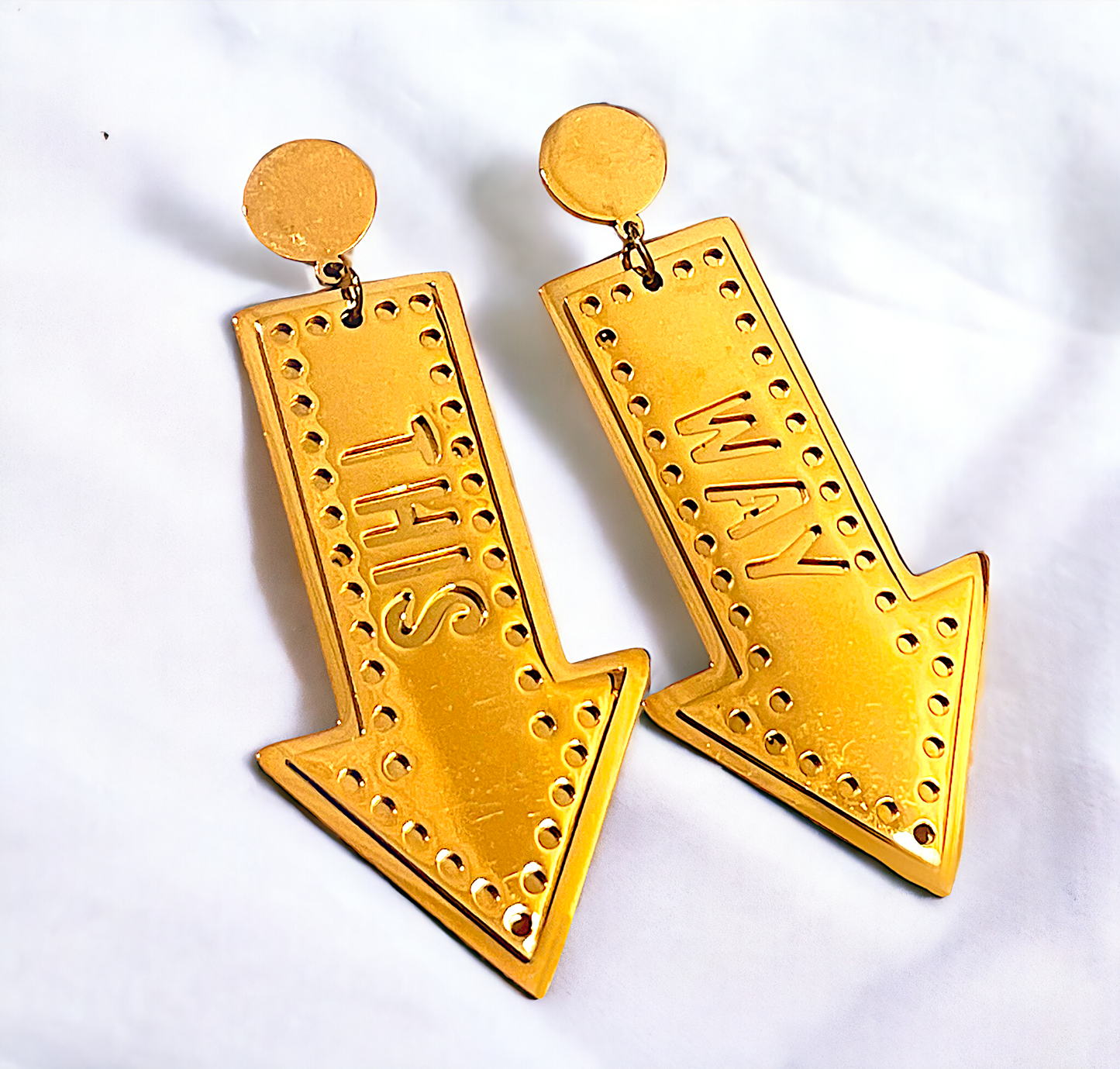 This Way Drop Earrings