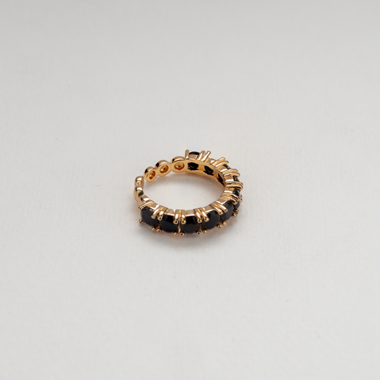 Black Sparkling Ring