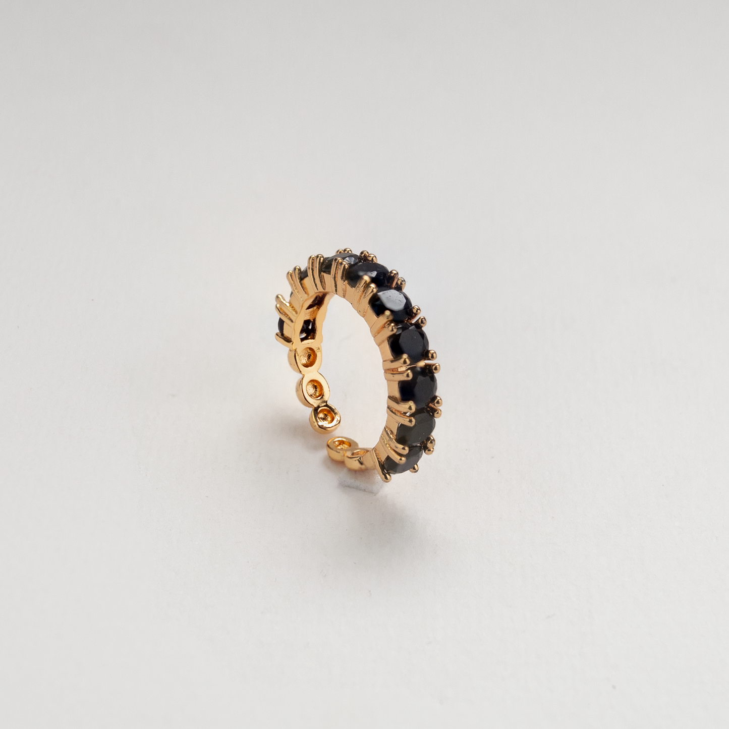 Black Sparkling Ring