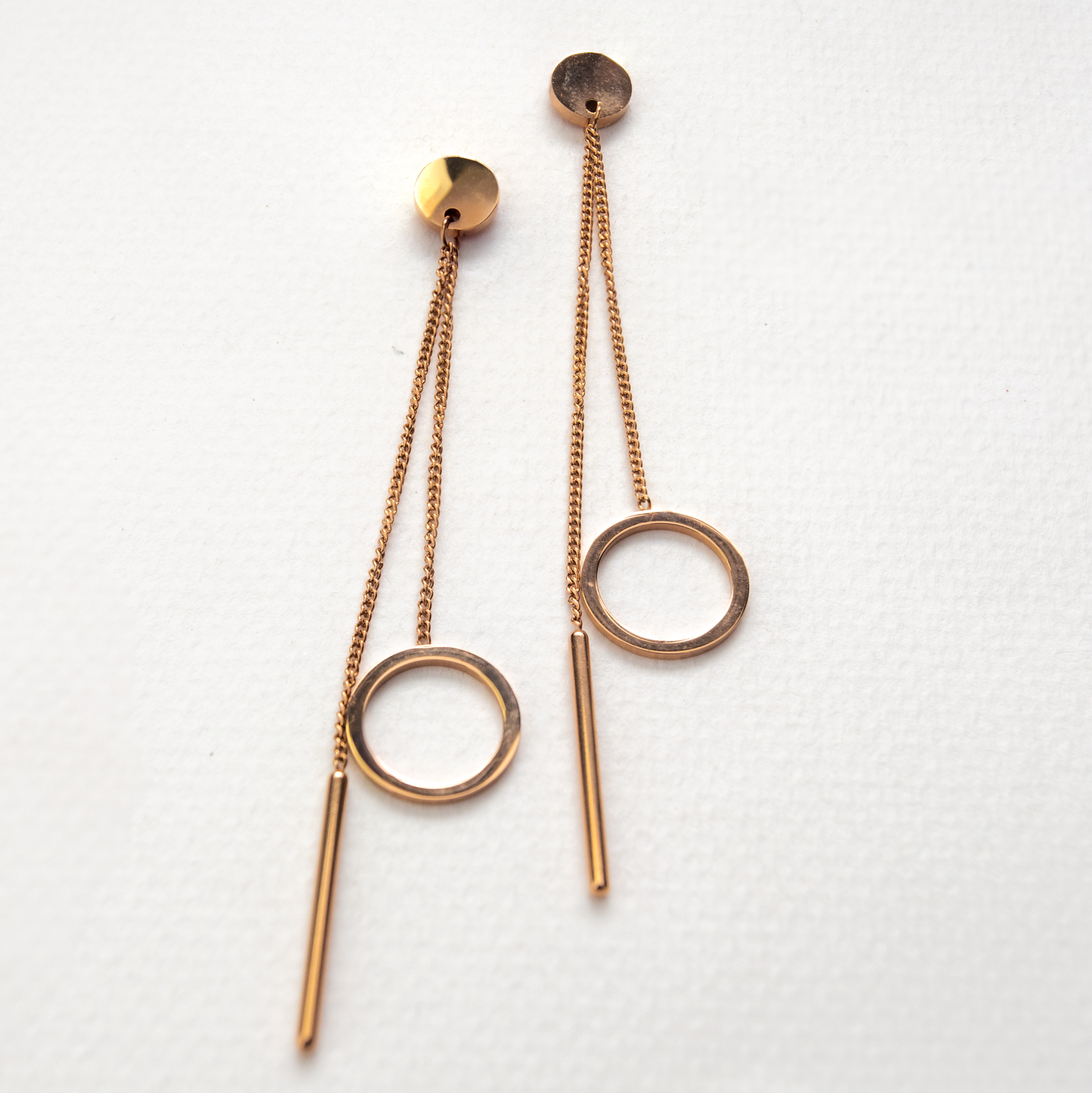 Golden Drop Earrings